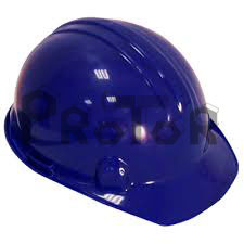 Casco dielectrico azul